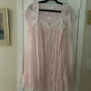 Eileen West nightgown and robe set- XL